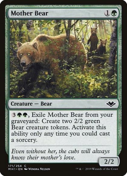 Mother Bear, Modern Horizons 171