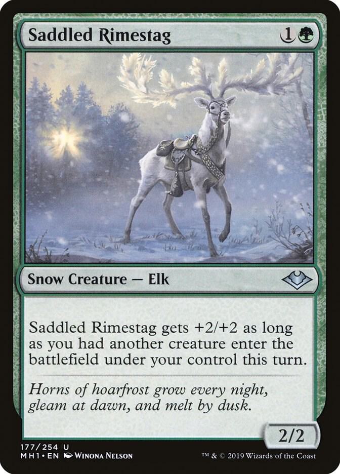 Saddled Rimestag, Modern Horizons 177
