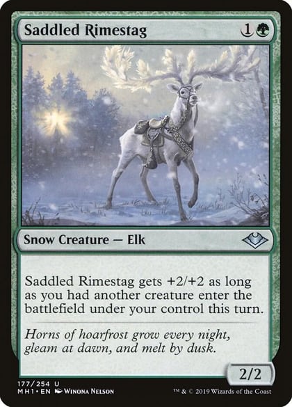 Saddled Rimestag, Modern Horizons 177