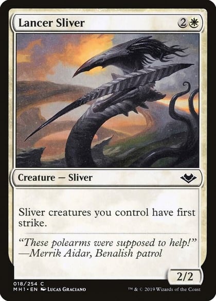 Lancer Sliver, Modern Horizons 18