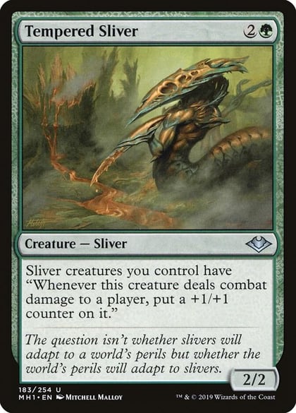 Tempered Sliver, Modern Horizons 183