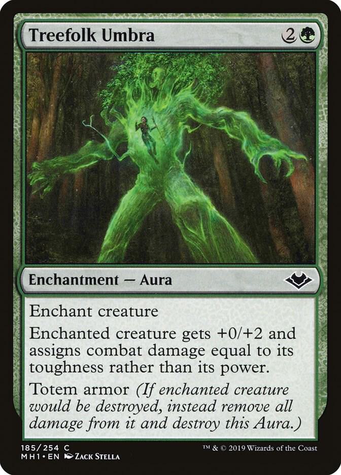 Treefolk Umbra, Modern Horizons 185