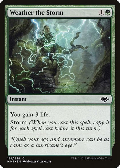 Weather the Storm, Modern Horizons 191