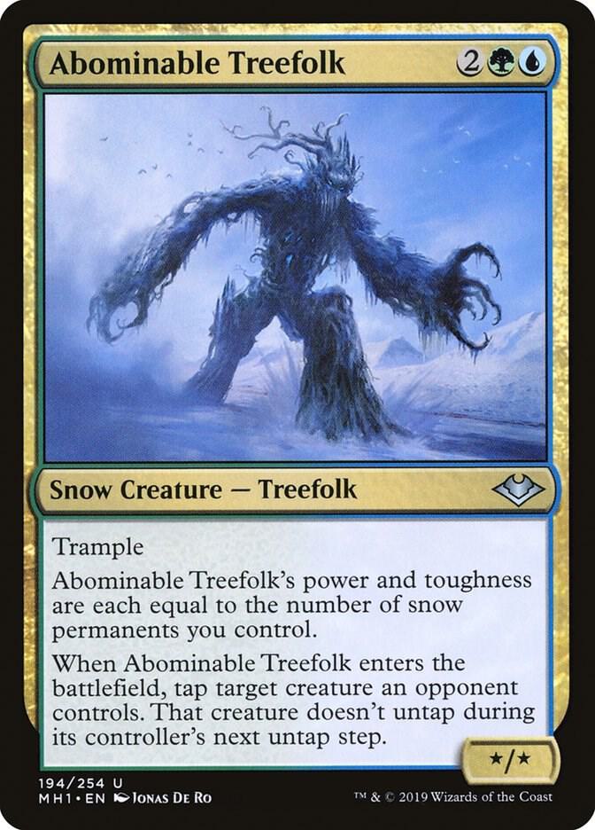 Abominable Treefolk, Modern Horizons 194