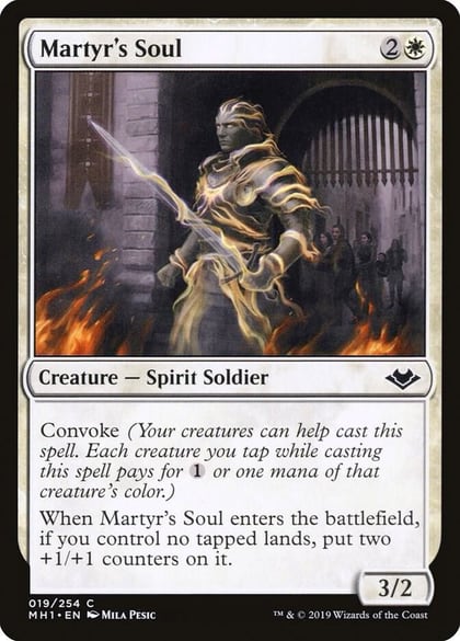 Martyr's Soul, Modern Horizons 19