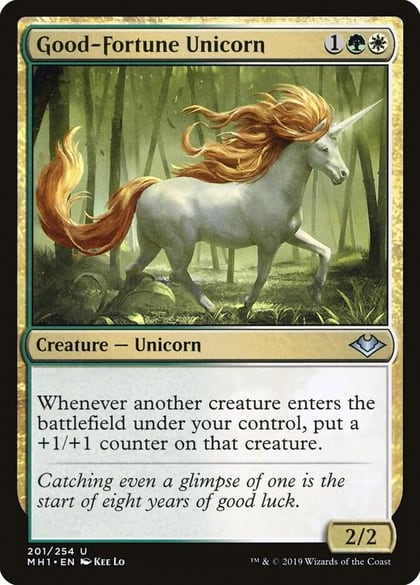Good-Fortune Unicorn, Modern Horizons 201