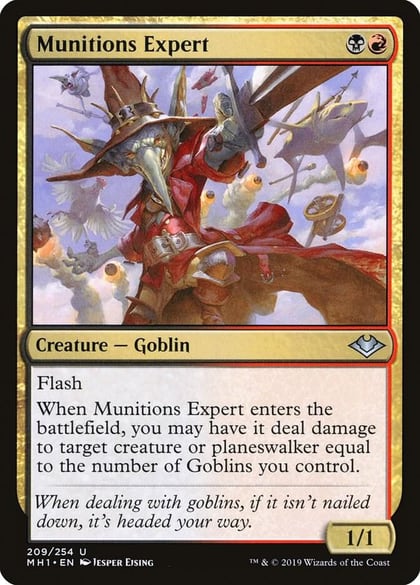 Munitions Expert, Modern Horizons 209