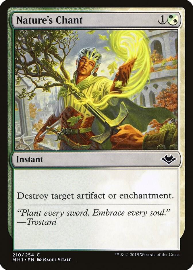 Nature's Chant, Modern Horizons 210