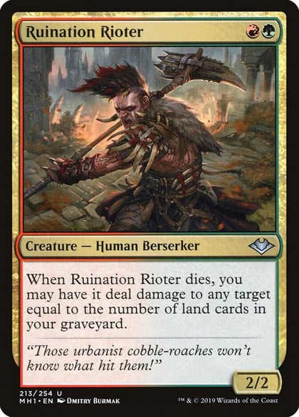Ruination Rioter, Modern Horizons 213