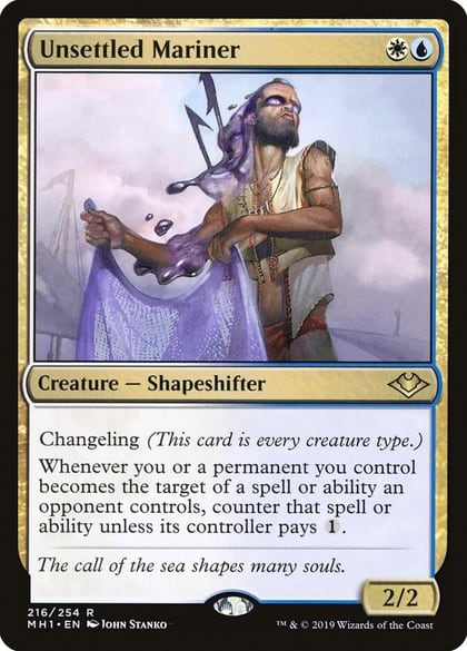 Unsettled Mariner, Modern Horizons 216