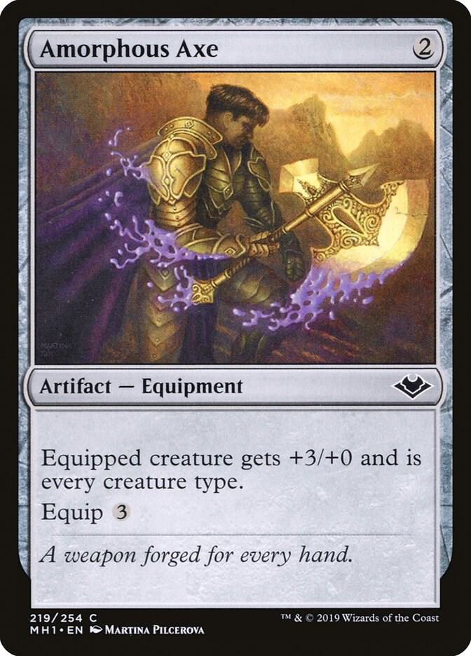 Amorphous Axe, Modern Horizons 219