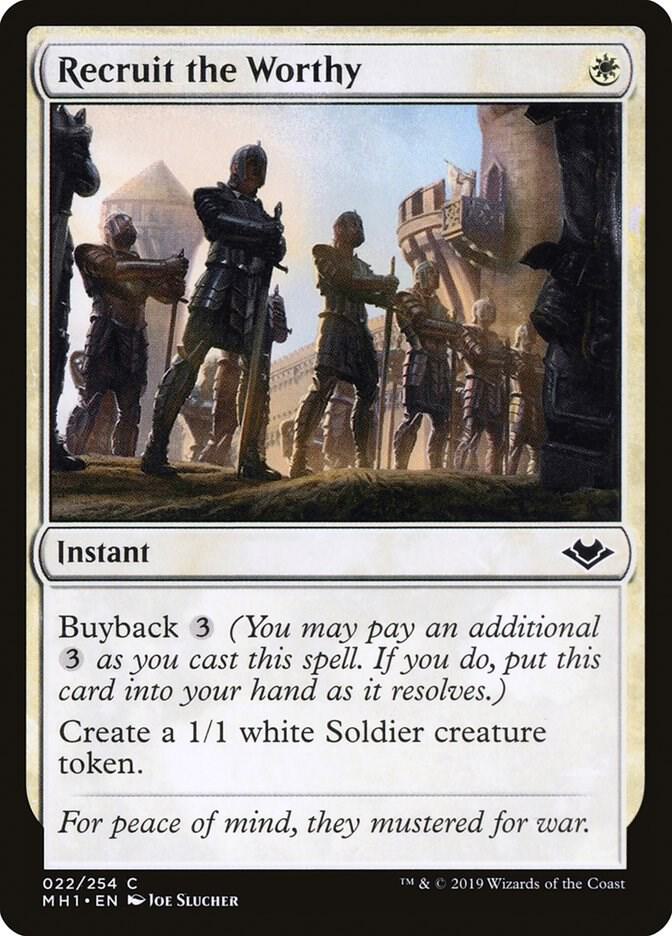 Recruit the Worthy, Modern Horizons 22