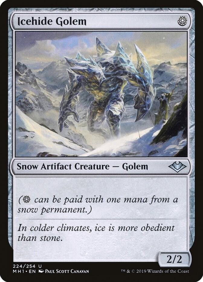 Icehide Golem, Modern Horizons 224