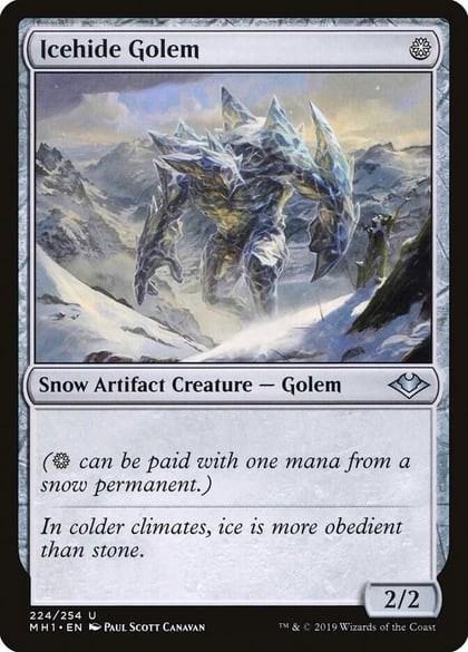 Icehide Golem, Modern Horizons 224