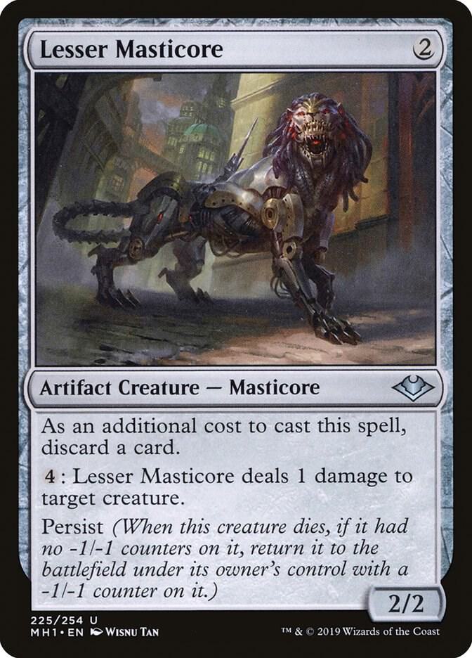 Lesser Masticore, Modern Horizons 225