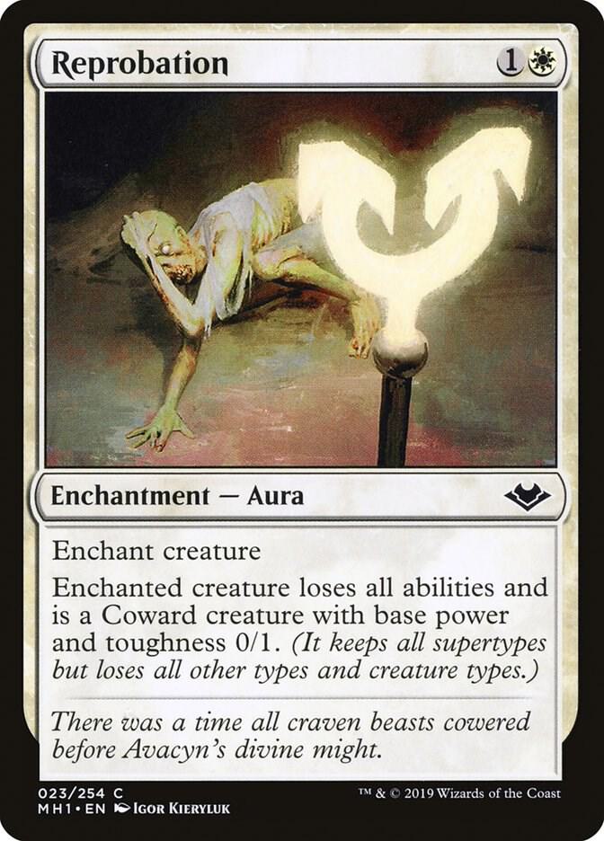 Reprobation, Modern Horizons 23
