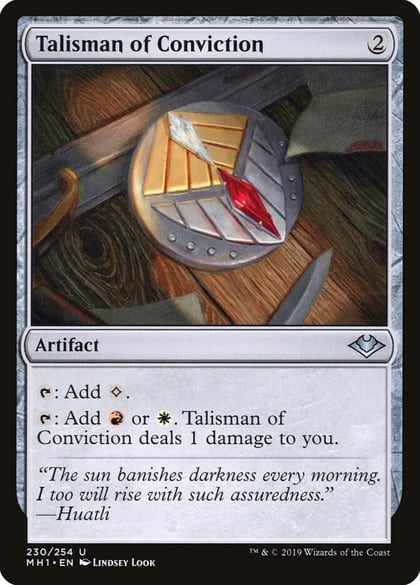 Talisman of Conviction, Modern Horizons 230
