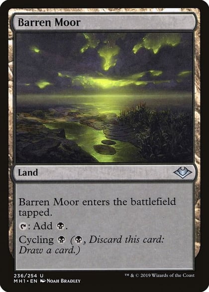 Barren Moor, Modern Horizons 236