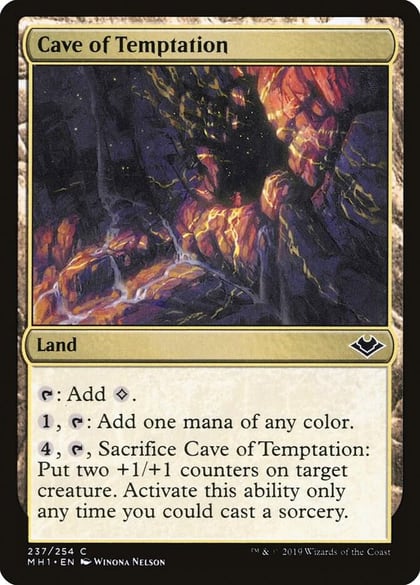 Cave of Temptation, Modern Horizons 237