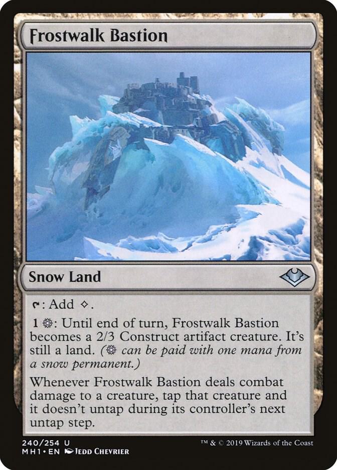 Frostwalk Bastion, Modern Horizons 240