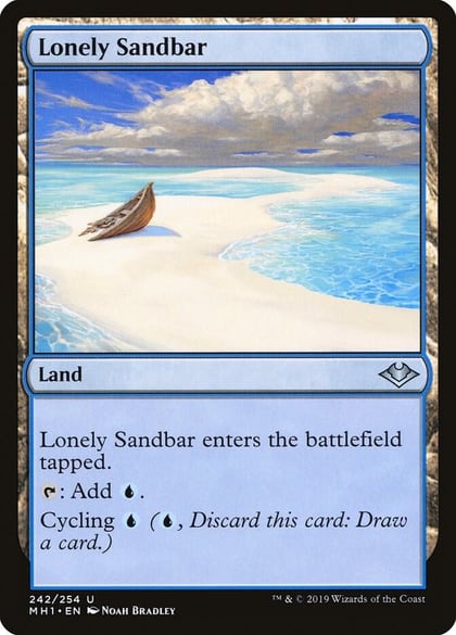 Lonely Sandbar, Modern Horizons 242