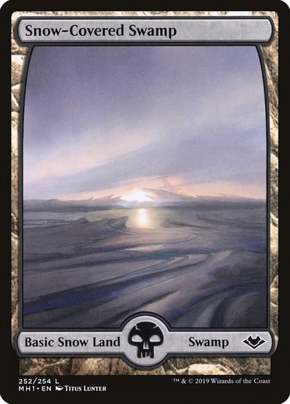 Snow-Covered Swamp, Modern Horizons 252