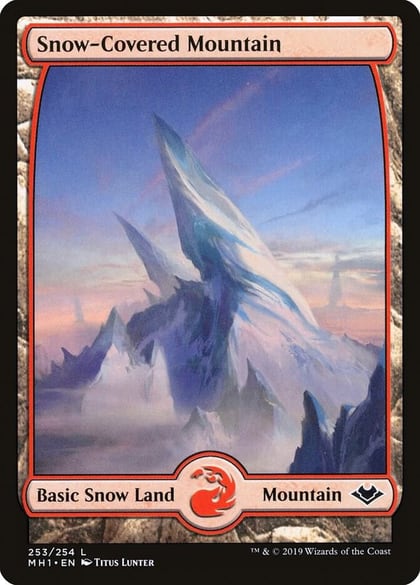 Snow-Covered Mountain, Modern Horizons 253