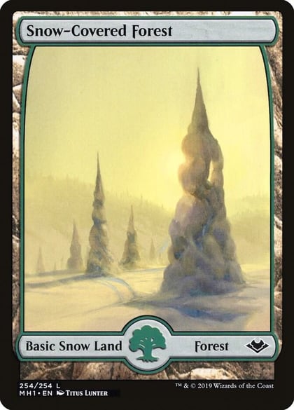 Snow-Covered Forest, Modern Horizons 254