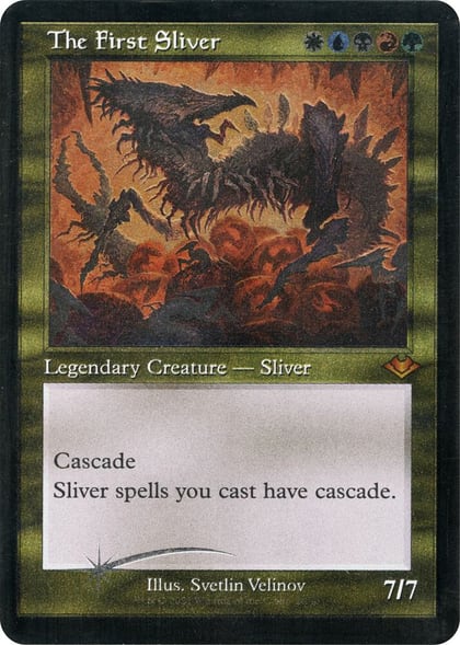 The First Sliver (Retro Frame) (Foil Etched), Modern Horizons 26