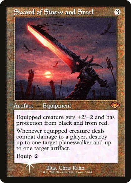 Sword of Sinew and Steel (Retro Frame), Modern Horizons 31