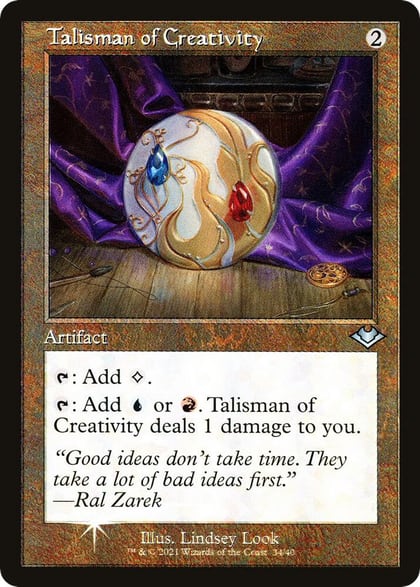 Talisman of Creativity (Retro Frame), Modern Horizons 34
