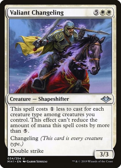Valiant Changeling, Modern Horizons 34