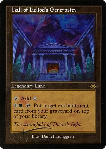 Hall of Heliod's Generosity (Retro Frame) (Foil Etched), Modern Horizons 39