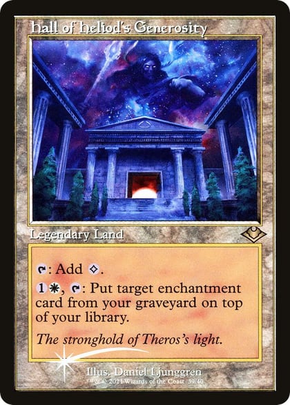 Hall of Heliod's Generosity (Retro Frame), Modern Horizons 39