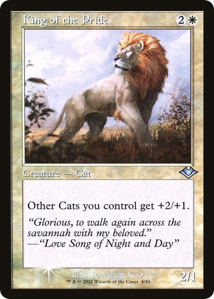 King of the Pride (Retro Frame), Modern Horizons 4