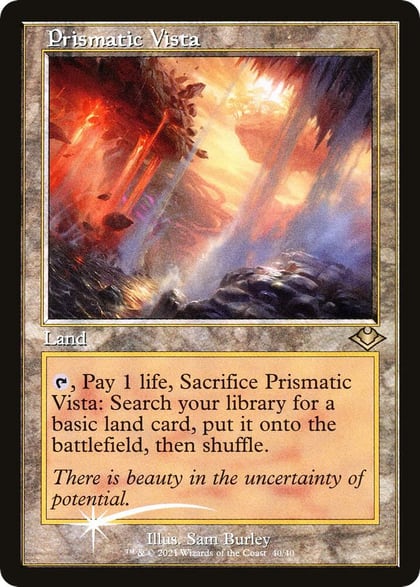 Prismatic Vista (Retro Frame), Modern Horizons 40