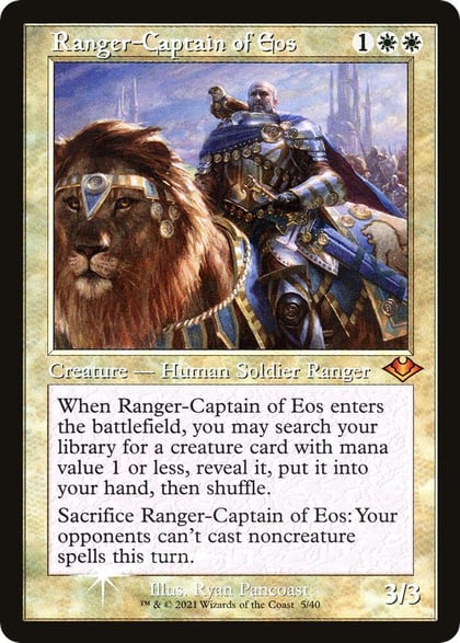 Ranger-Captain of Eos (Retro Frame), Modern Horizons 5