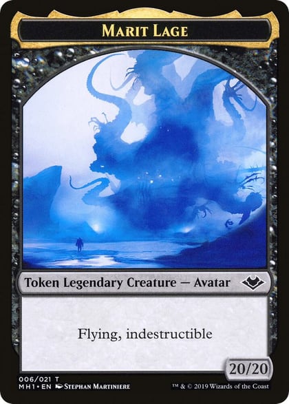 Marit Lage // Zombie Double-Sided Token, Modern Horizons 6 // 7
