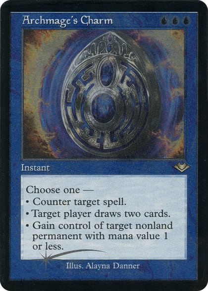 Archmage's Charm (Retro Frame) (Foil Etched), Modern Horizons 7