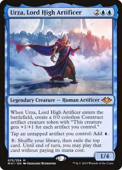 Urza, Lord High Artificer, Modern Horizons 75