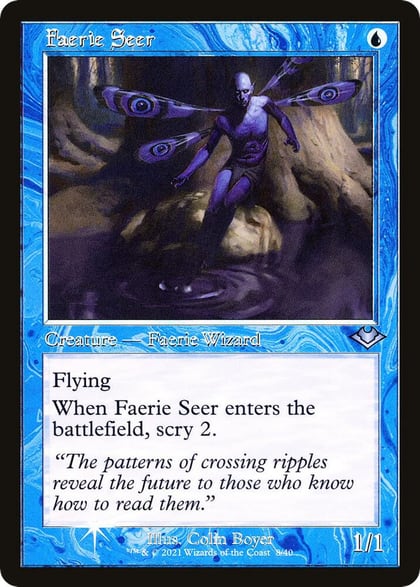 Faerie Seer (Retro Frame), Modern Horizons 8