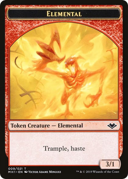 Elemental (009) // Spirit Double-Sided Token, Modern Horizons 9 // 16