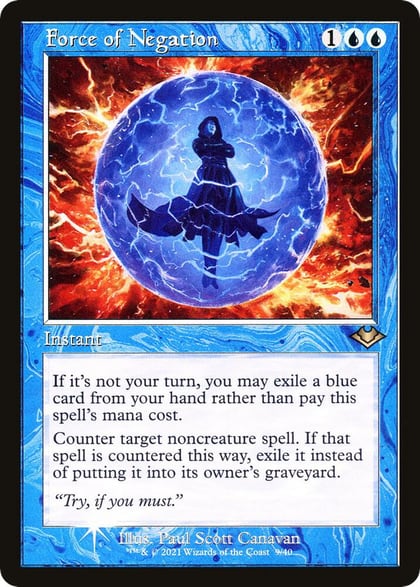 Force of Negation (Retro Frame), Modern Horizons 9