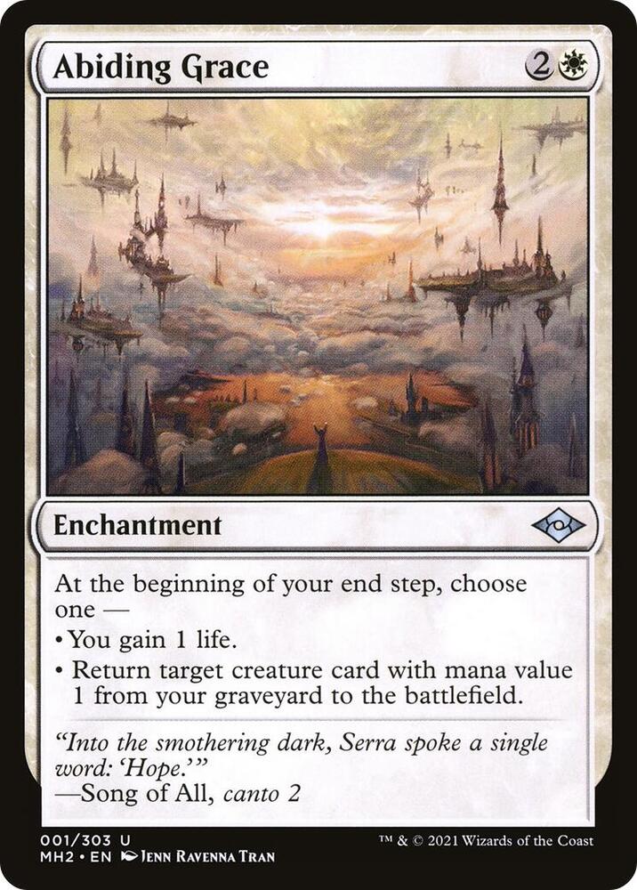 Abiding Grace, Modern Horizons 2 1