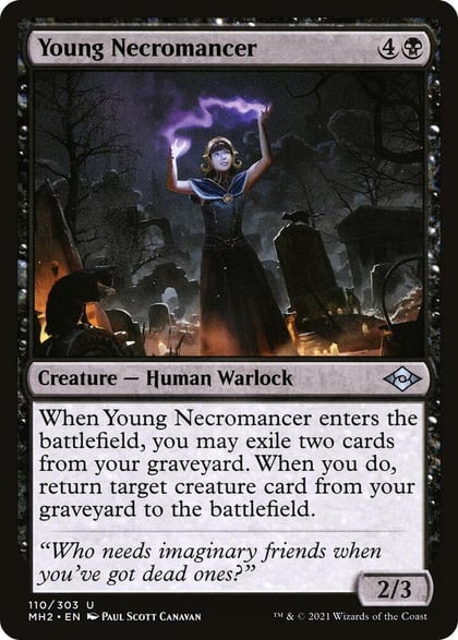 Young Necromancer, Modern Horizons 2 110