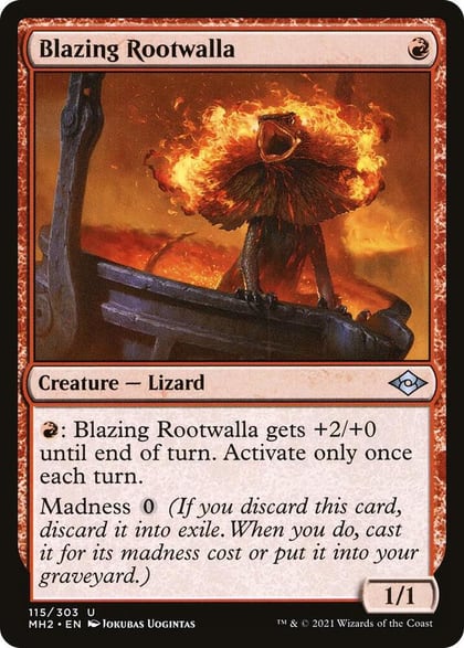 Blazing Rootwalla, Modern Horizons 2 115