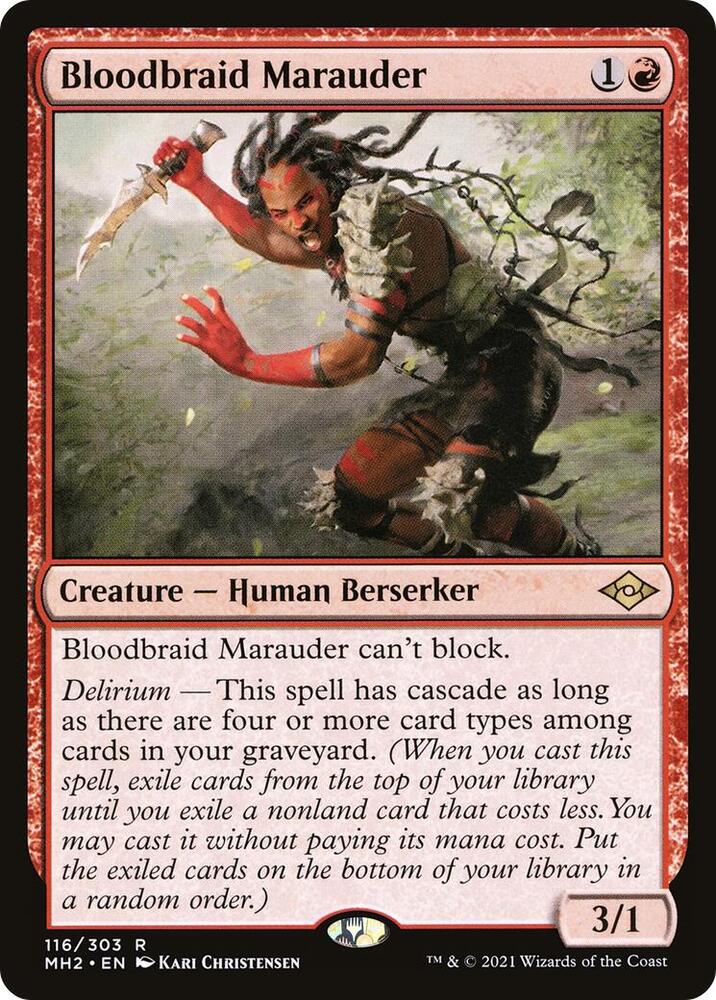 Bloodbraid Marauder, Modern Horizons 2 116