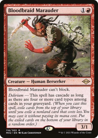 Bloodbraid Marauder, Modern Horizons 2 116