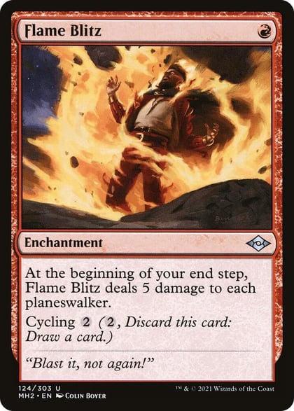Flame Blitz, Modern Horizons 2 124