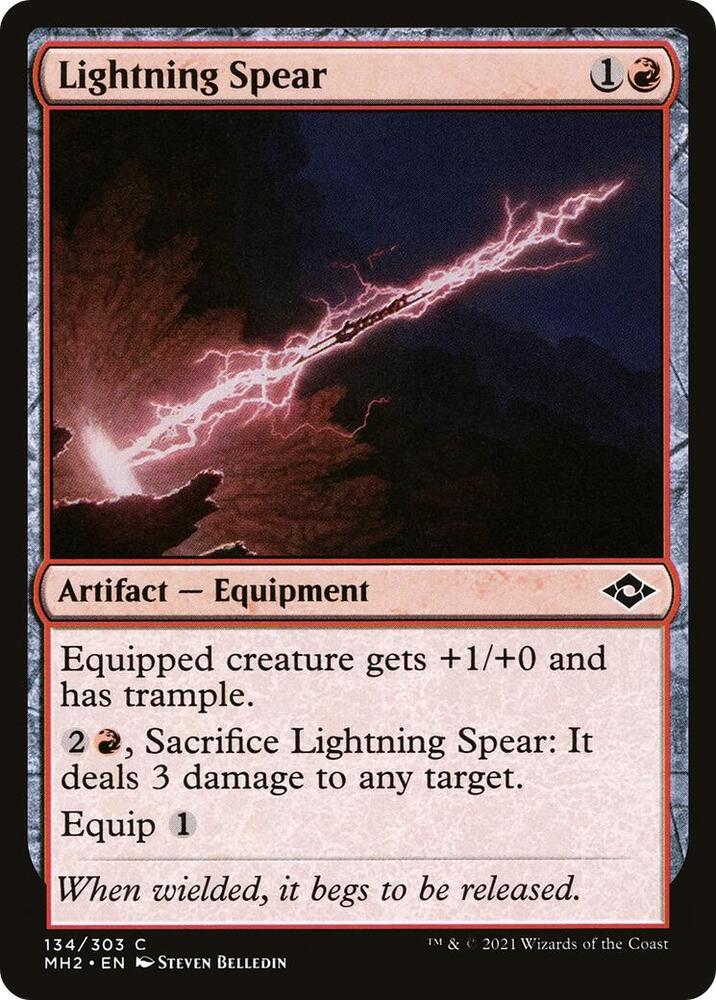 Lightning Spear, Modern Horizons 2 134